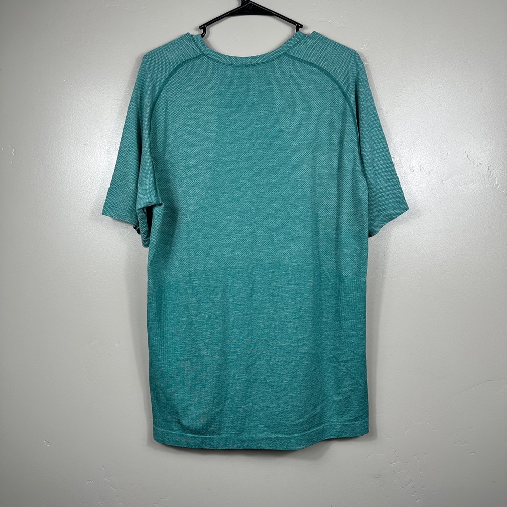 Lululemon Men’s Metal Vent Tech Short Sleeve Shirt 2.0 in Teal Green / Blue - XL - Picture 2 of 6